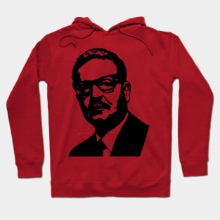 Salvador Allende Silhouette - Chilean Socialist, Leftist, Marxist Hoodie